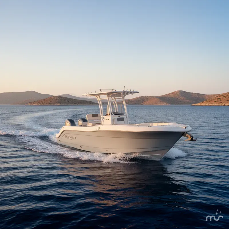 Slide: The Image of Robalo R222 Center Console 2025 - 2