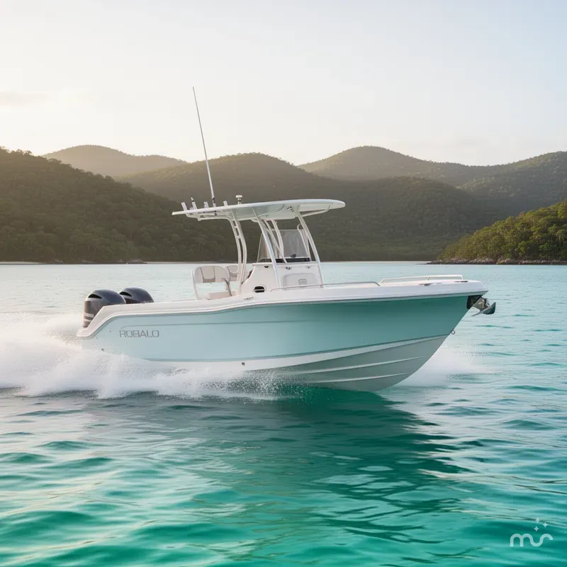Slide: The Image of Robalo R180 Center Console 2025 - 2