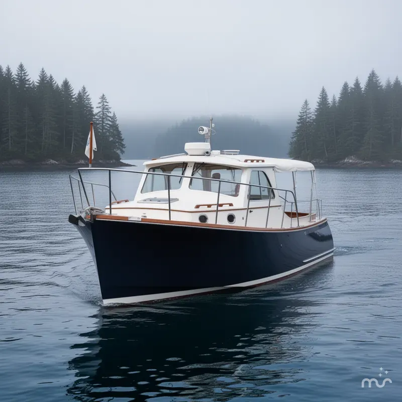 Slide: The Image of Hinckley Yachts Picnic Boat 36 Classic 2001 - 1
