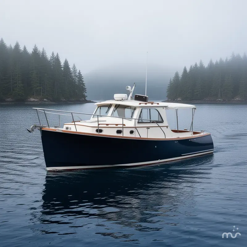 Slide: The Image of Hinckley Yachts Picnic Boat 36 Classic 2001 - 2