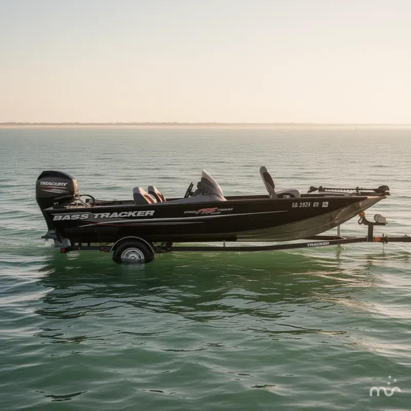 Slide: The Image of Tracker Pro Team 175 TXW w/ 60 ELPT FourStroke and Trailer 2015 - 0