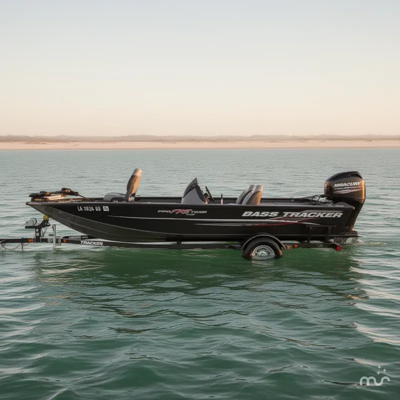 Slide: The Image of Tracker Pro Team 175 TXW w/ 60 ELPT FourStroke and Trailer 2015 - 1