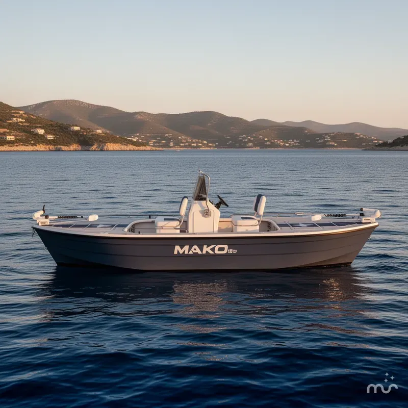 Slide: The Image of Mako 18 Pro Skiff Patriot Edition 2025 - 2