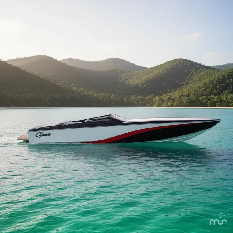 The Image of Cigarette 50' Marauder 2013 - 0