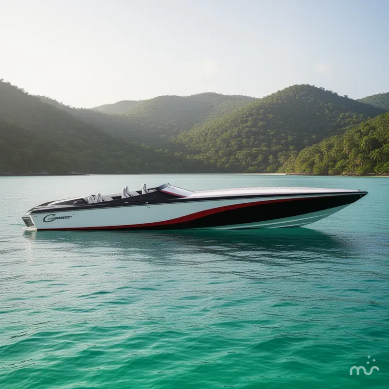 Slide: The Image of Cigarette 50' Marauder 2013 - 2