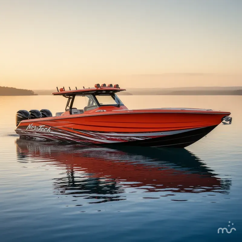 Slide: The Image of Nor-Tech 450 Sport Center Console 2023 - 0