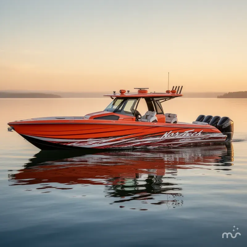 Slide: The Image of Nor-Tech 450 Sport Center Console 2023 - 1