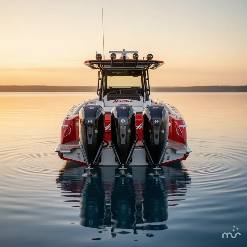 Slide: The Image of Nor-Tech 450 Sport Center Console 2023 - 2