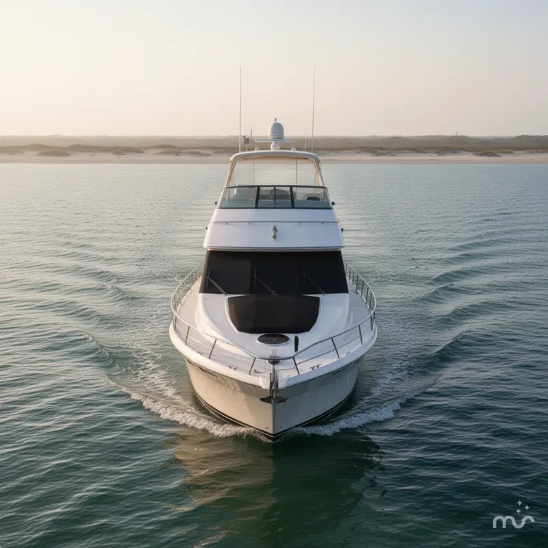 Slide: The Image of Carver Yachts 530 Voyager Pilothouse 1999 - 0