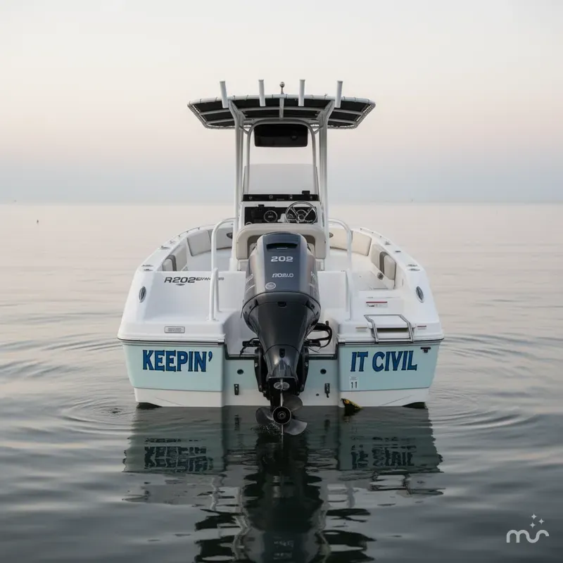 Slide: The Image of Robalo 202EX 2020 - 2