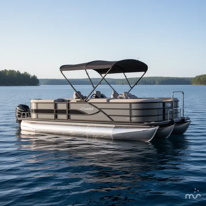 Slide: The Image of Bentley Pontoons FISH 220 FISH & CRUISE 2025 - 0