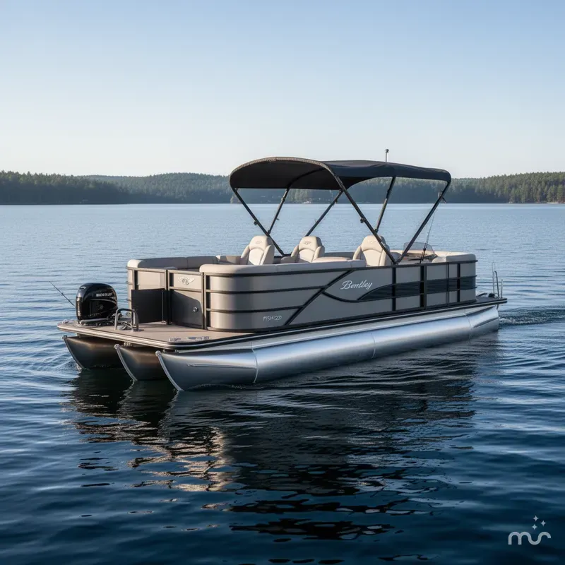 Slide: The Image of Bentley Pontoons FISH 220 FISH & CRUISE 2025 - 1