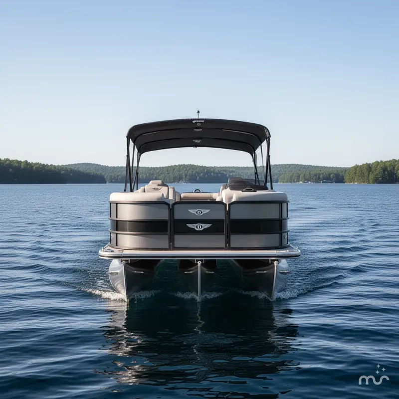 Slide: The Image of Bentley Pontoons FISH 220 FISH & CRUISE 2025 - 2
