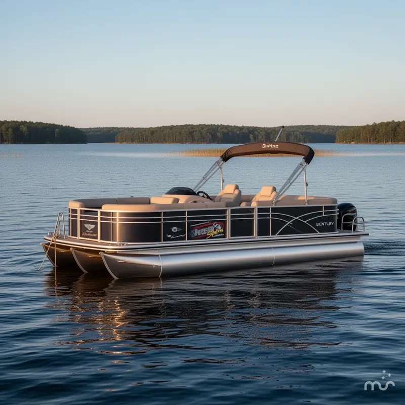 Slide: The Image of Bentley Pontoons Elite 223 Admiral 2025 - 0