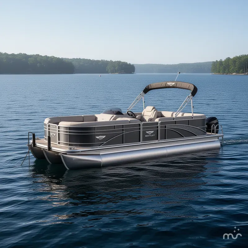 Slide: The Image of Bentley Pontoons Elite 223 Admiral 2025 - 1