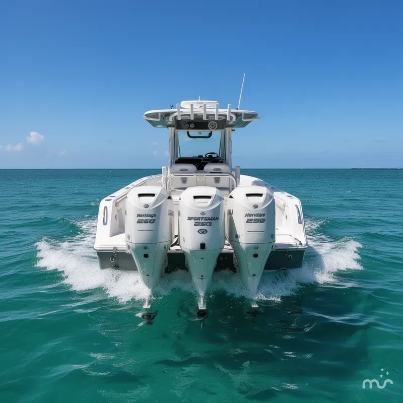 Slide: The Image of Sportsman Heritage 261 Center Console 2025 - 2