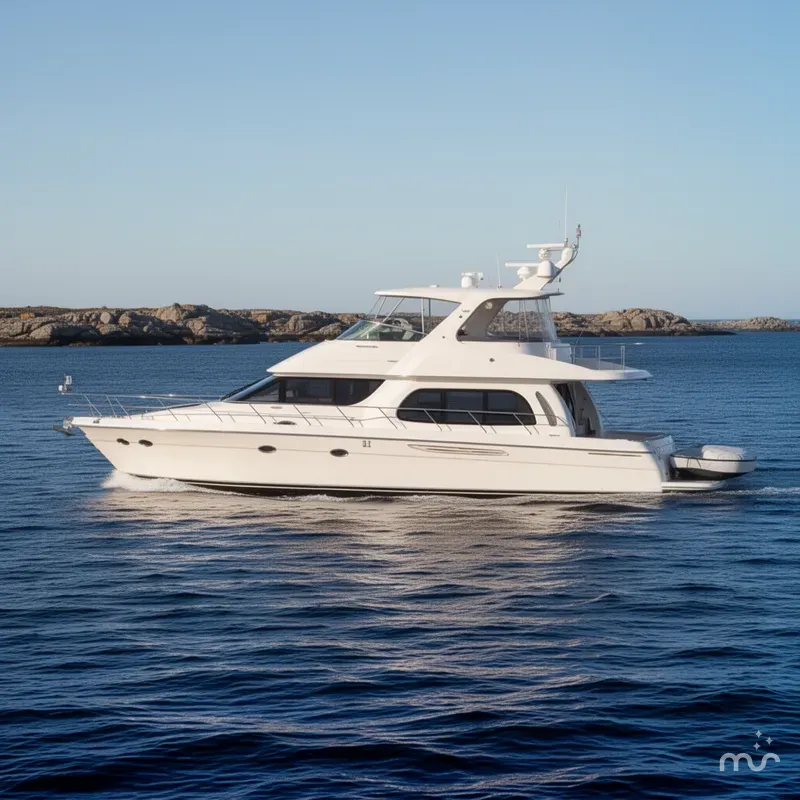 Slide: The Image of Carver Yachts 560 Voyager 2005 - 2