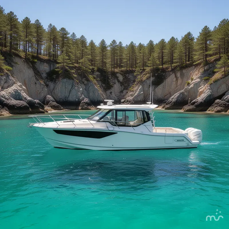 Slide: The Image of Boston Whaler 405 Conquest 2021 - 2
