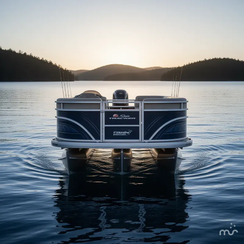 Slide: The Image of Sun Tracker Fishin' Barge 20 DLX 2025 - 1