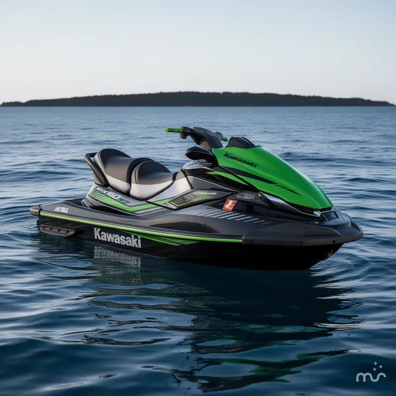 Slide: The Image of Kawasaki Jetski STX 160LX 2020 - 0