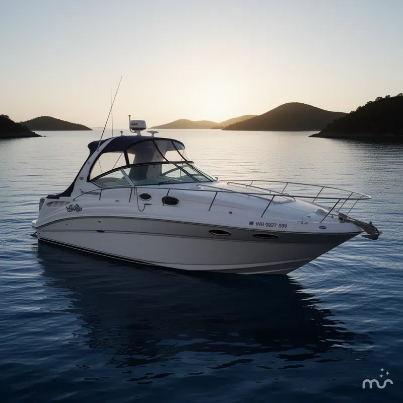 Slide: The Image of Sea Ray Sundancer 320 2004 - 0
