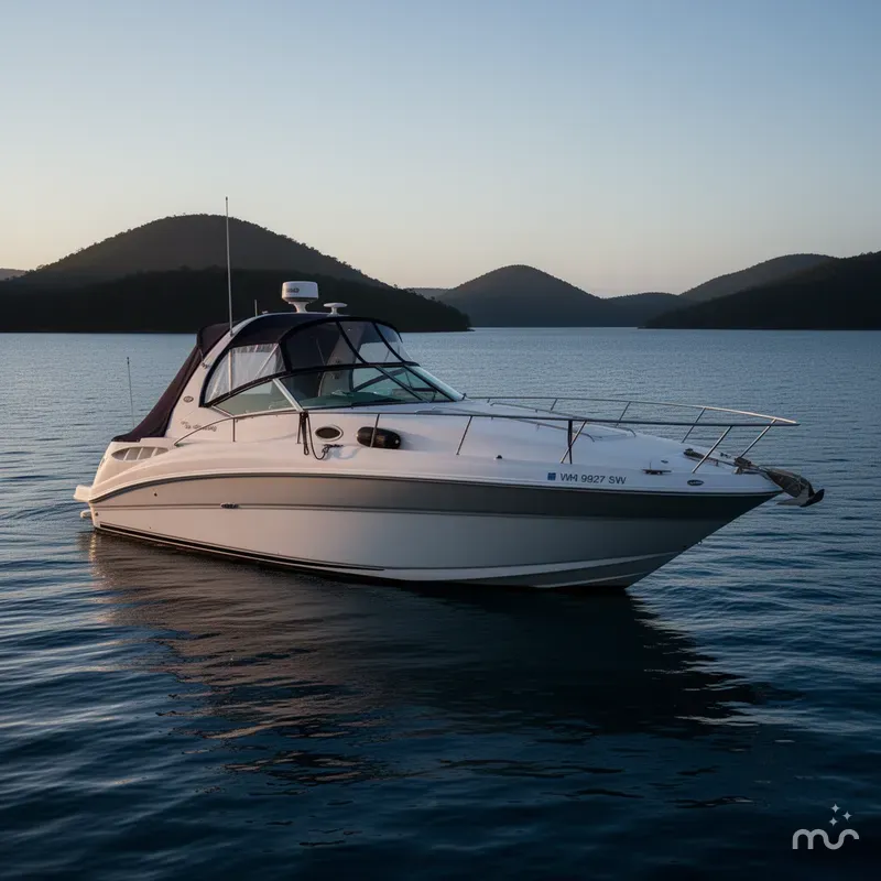 Slide: The Image of Sea Ray Sundancer 320 2004 - 2
