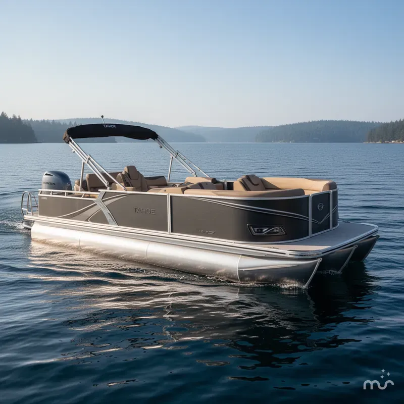 Slide: The Image of Tahoe LTZ 2385 Swingback (VRL) & Honda 4-Stroke EFI 2025 - 0