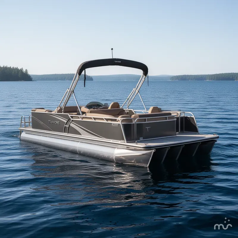 Slide: The Image of Tahoe LTZ 2385 Swingback (VRL) & Honda 4-Stroke EFI 2025 - 1