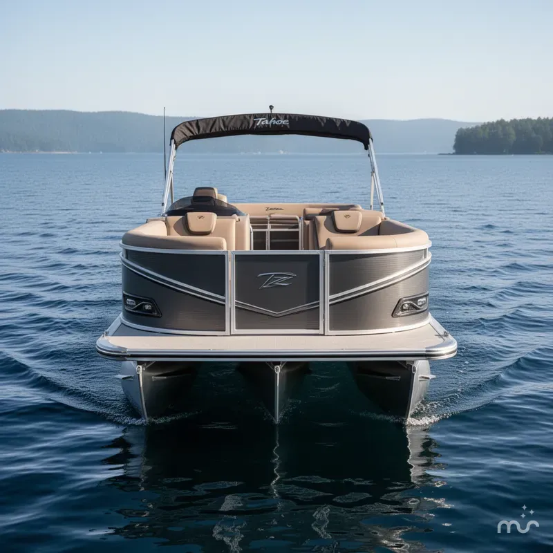Slide: The Image of Tahoe LTZ 2385 Swingback (VRL) & Honda 4-Stroke EFI 2025 - 2