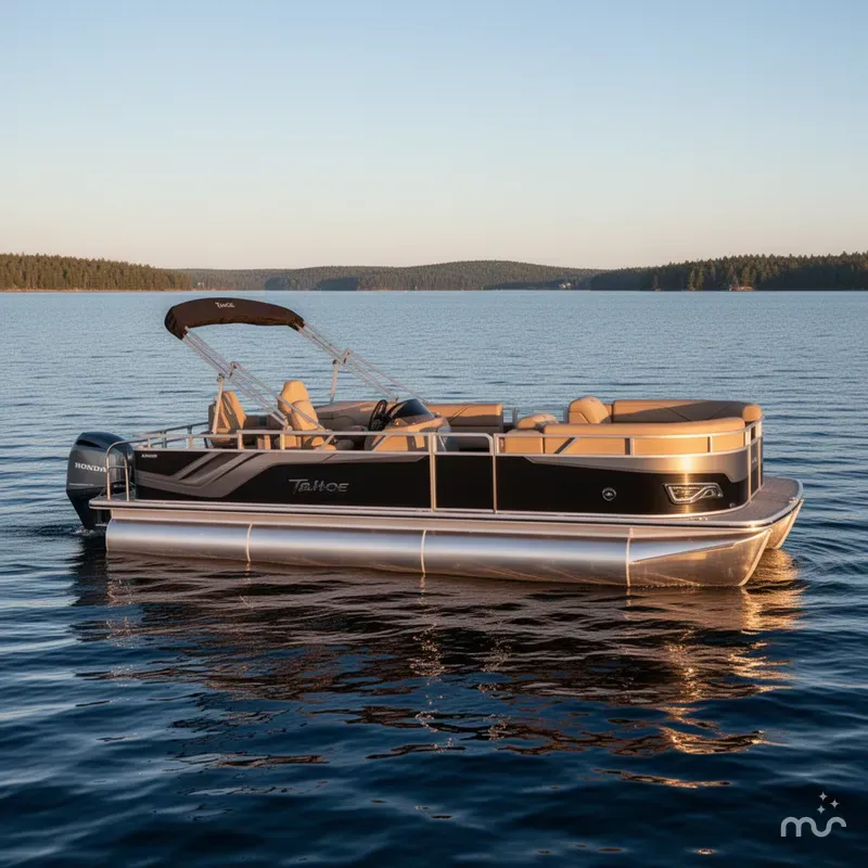 Slide: The Image of Tahoe Sport 2385 Rear Fish & Honda 4-Stroke EFI 2025 - 2