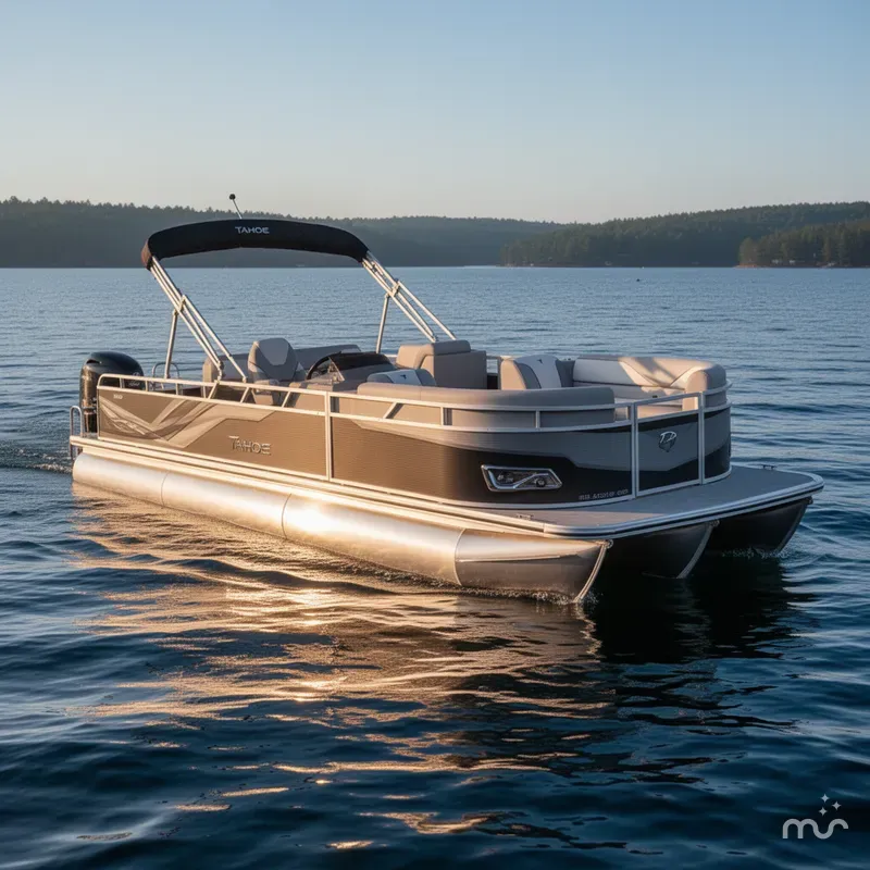 Slide: The Image of Tahoe Sport 2385 Swingback (VRB) & Honda 4-Stroke EFI 2025 - 2