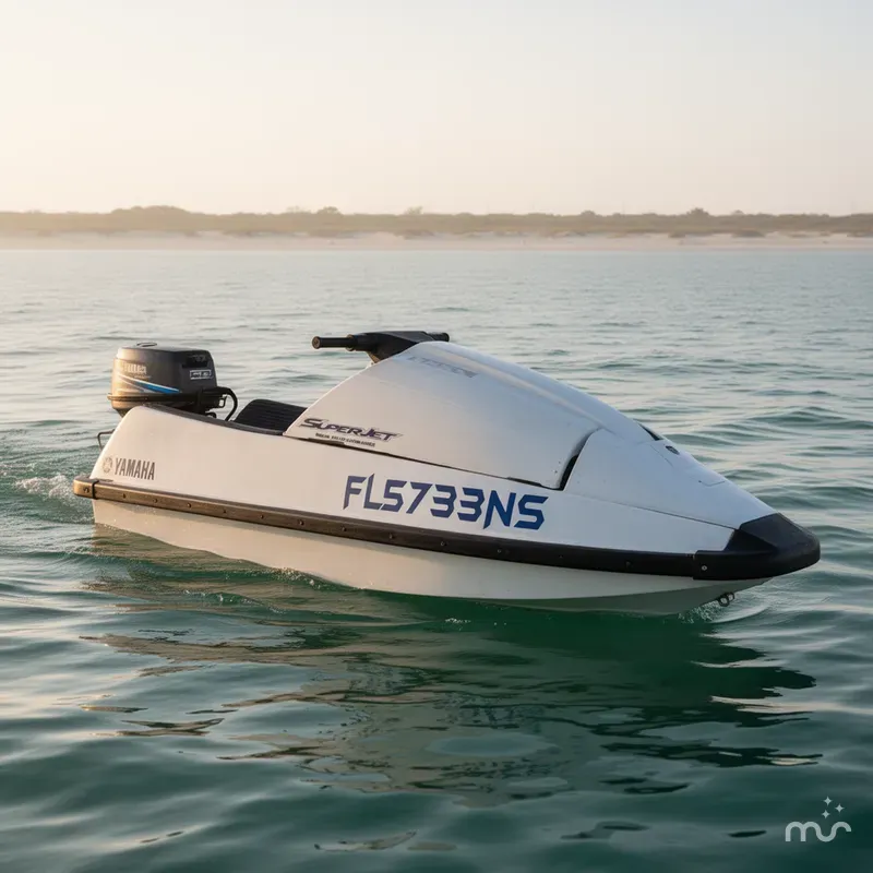 Slide: The Image of Yamaha Super Jet 1991 - 0
