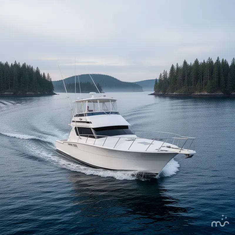 Slide: The Image of Hatteras 46 Convertible 1994 - 2