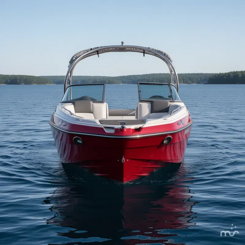 Slide: The Image of Yamaha 242 Limited S With Painted Trailer 2014 - 3
