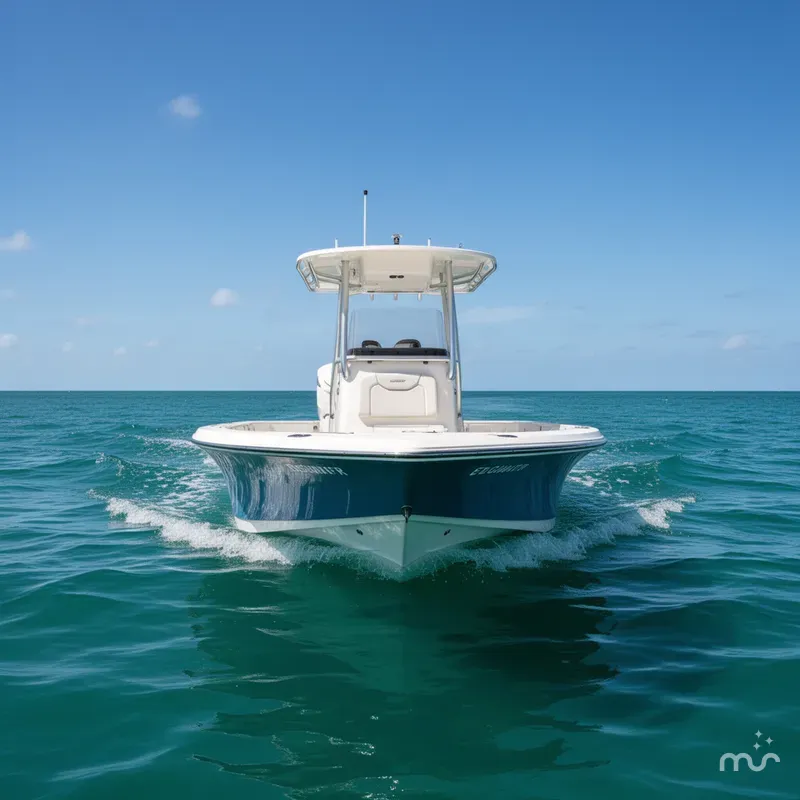 Slide: The Image of Edgewater 240 Inshore 2015 - 2