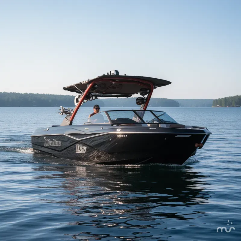 Slide: The Image of Malibu Wakesetter 22 LSV 2023 - 2