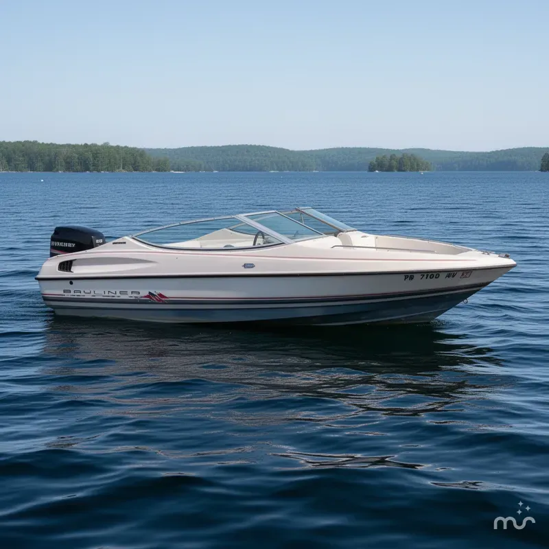 Slide: The Image of Bayliner 187 Bowrider 1990 - 0