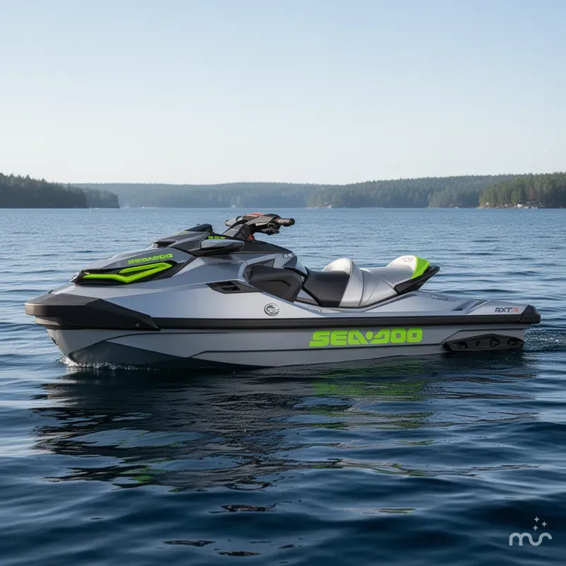 Slide: The Image of Sea-Doo RXT®-X® 325 Ice Metal/Mantagreen 2024 - 2