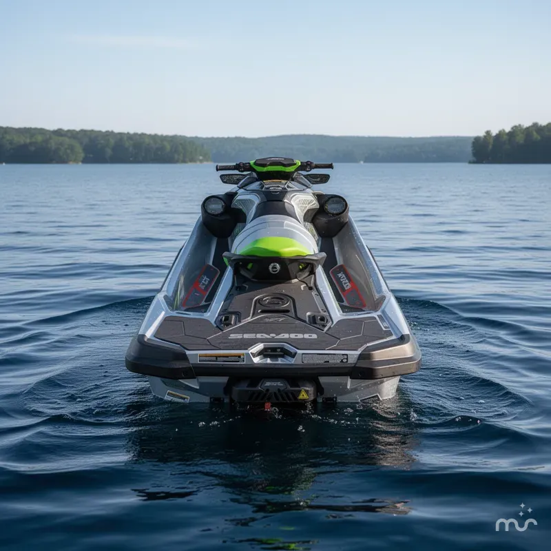 Slide: The Image of Sea-Doo RXT®-X® 325 Ice Metal/Mantagreen 2024 - 3