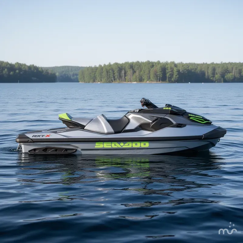 Slide: The Image of Sea-Doo RXT®-X® 325 Ice Metal/Mantagreen 2024 - 4