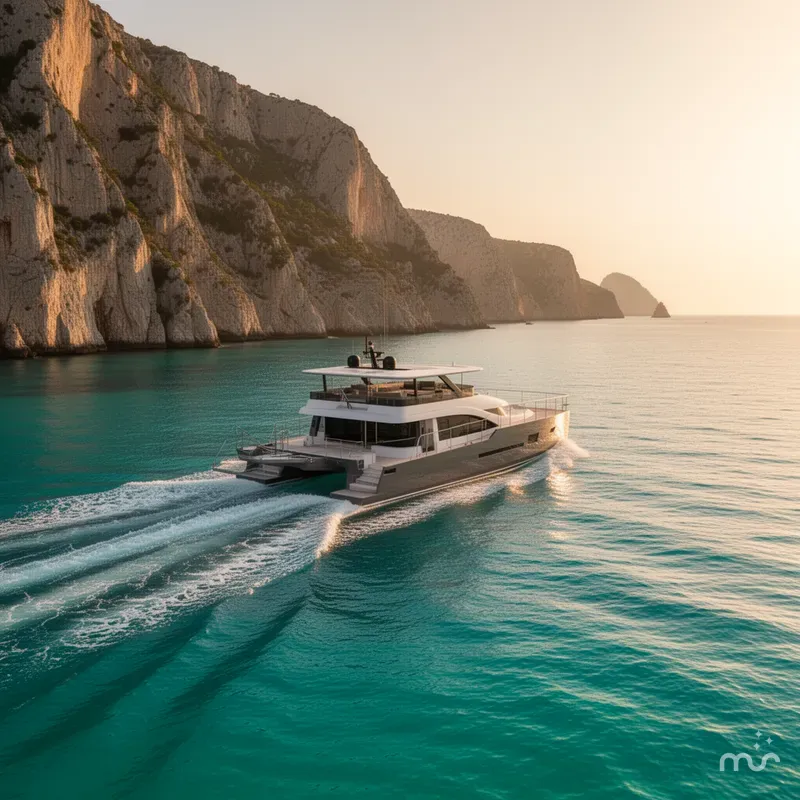 Slide: The Image of Catamaran HS 65 2025 - 4