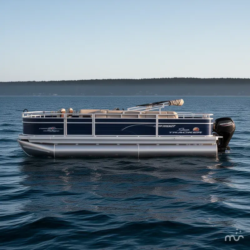 Slide: The Image of Sun Tracker Fishin' Barge 20 DLX 2025 - 1