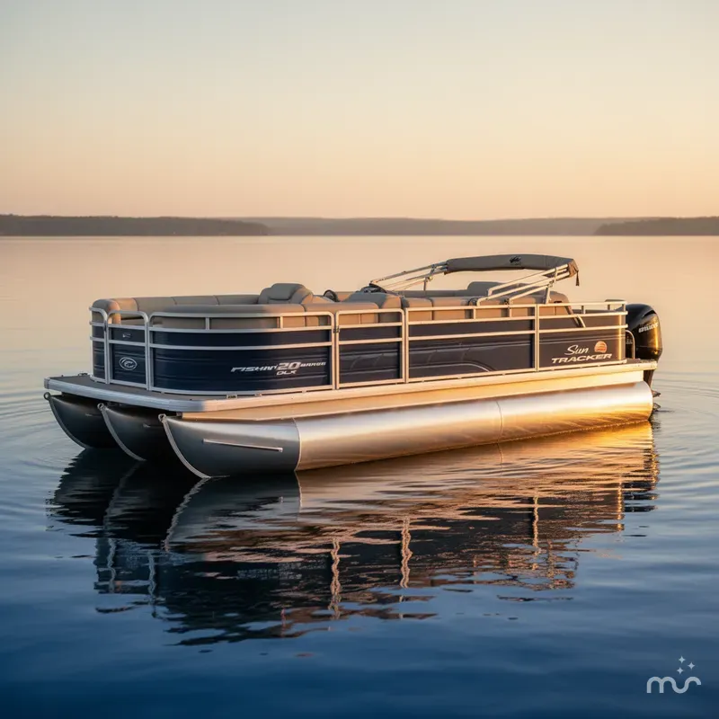 Slide: The Image of Sun Tracker Fishin' Barge 20 DLX 2025 - 1