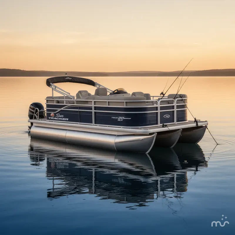 Slide: The Image of Sun Tracker Fishin' Barge 20 DLX 2025 - 3