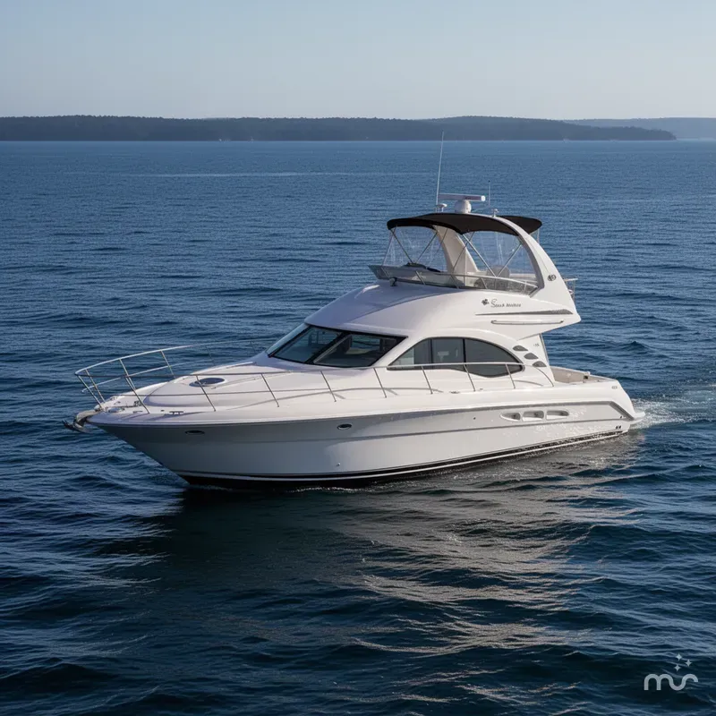 Slide: The Image of Sea Ray 420 Sedan Bridge 2005 - 2