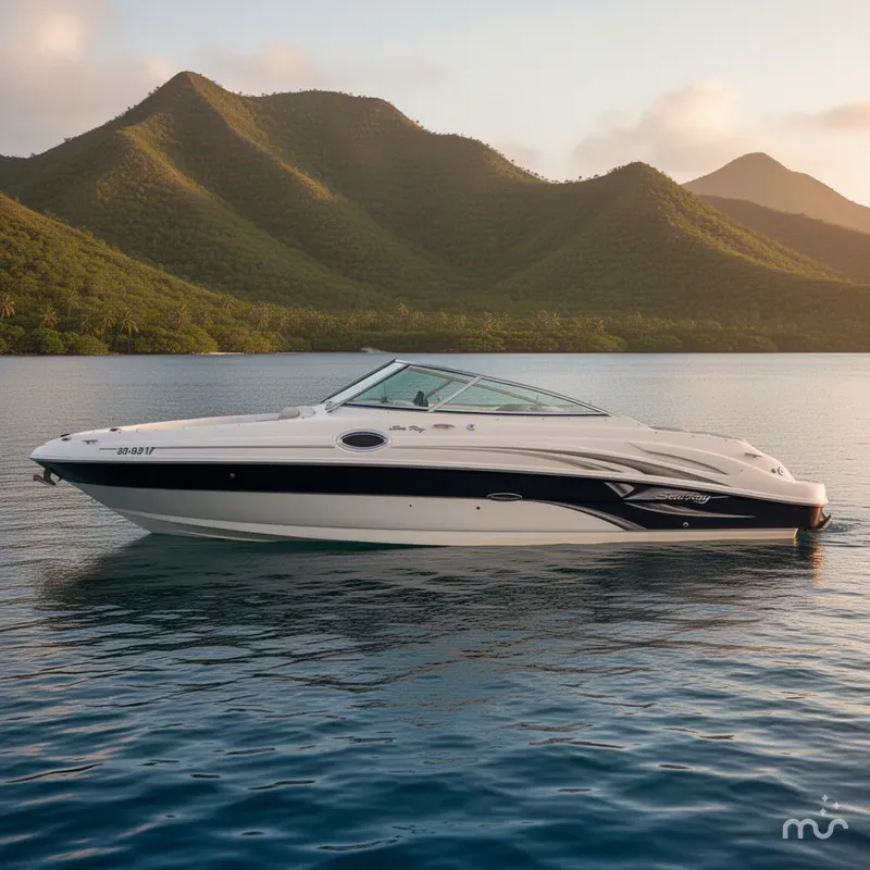 Slide: The Image of Sea Ray 270 Sundeck 2002 - 2