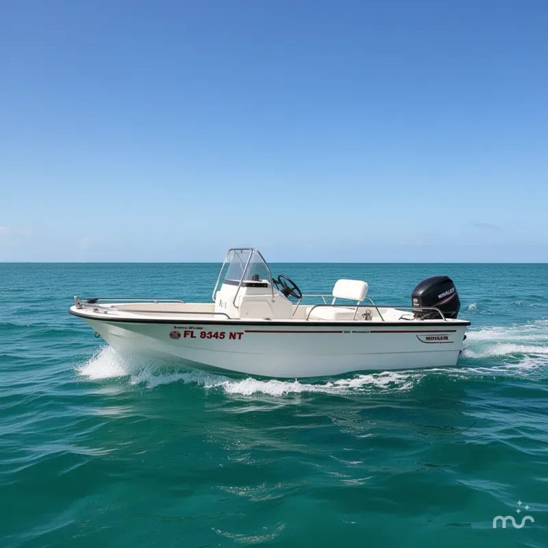 Slide: The Image of Boston Whaler 150 Montauk 2008 - 1