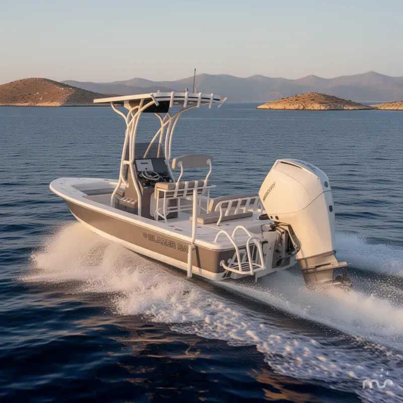 Slide: The Image of Blazer Bay 2420 GTS Deluxe 2025 - 4