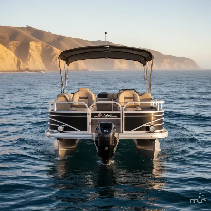 Slide: The Image of Sun Tracker Fishin' Barge 22 DLX 2022 - 1