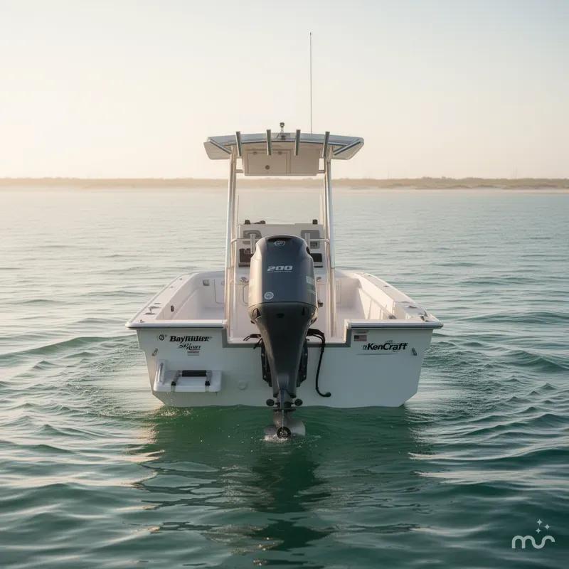 Slide: The Image of KenCraft Bayrider Skiff 2460 2021 - 2